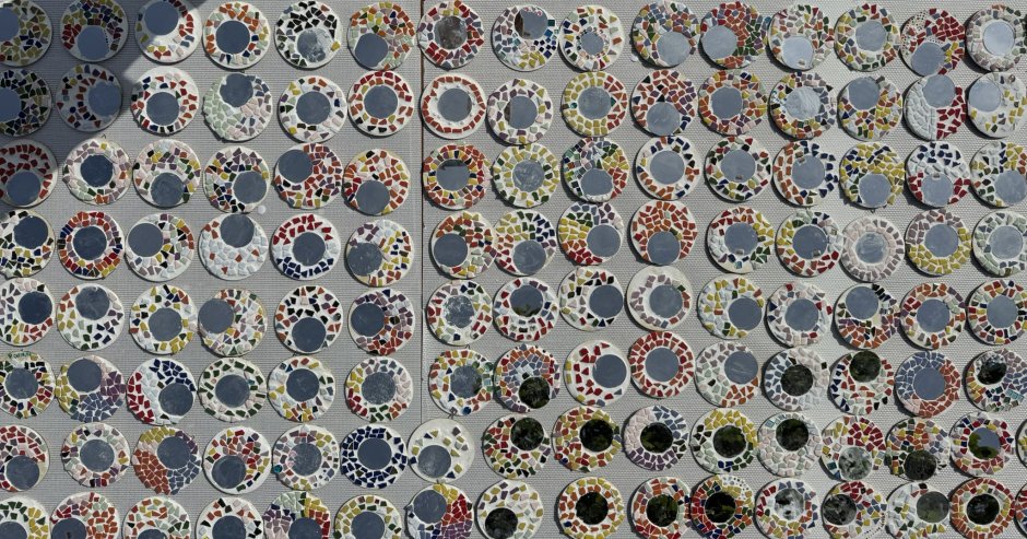 170 mozaïekspiegels gemaakt! 170 mozaïekspiegels gemaakt!