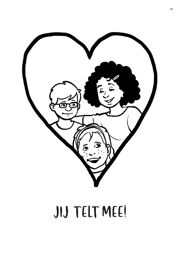 Kleurplaat groep 1, 2 en 3