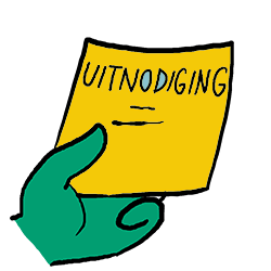Pak de uitnodiging aan Pak de uitnodiging aan